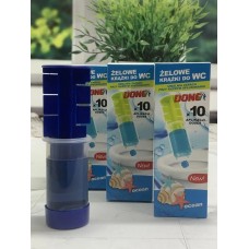 Гелеві диски для унітазу DONE Ocean 10 доз свіжість океану